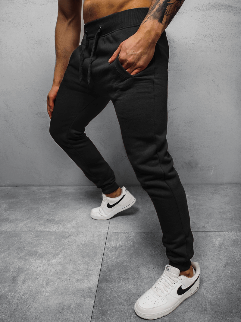 Men's Sweatpants - Black OZONEE JS/XW01Z
