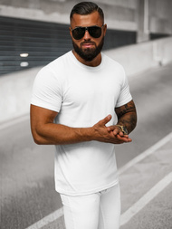 Men's T-shirt - White OZONEE O/T1277/1