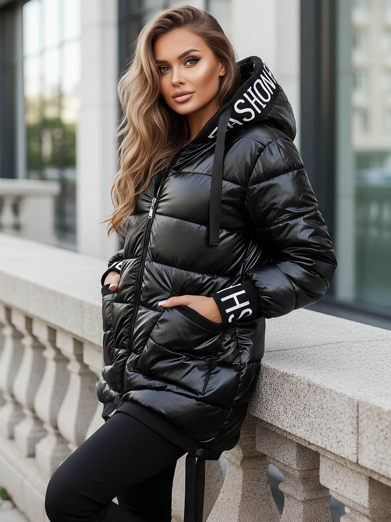 Women's Jacket - Black OZONEE JS/5M3188/392Z