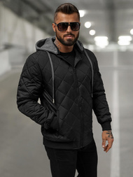 Men's Jacket - Black OZONEE JS/8M986/392