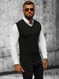 Men's Jumper - Black OZONEE NB/MM6005/4Z