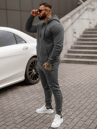 Men's Tracksuit - Anthracite OZONEE JS/68C10386/5Z