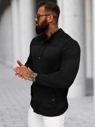 Men's Jumper - Black OZONEE NB/MM6011/4Z