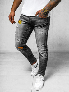 Men's Jeans - Black OZONEE NB/MP0047NZ