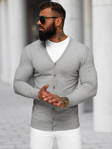 Men's Jumper - Grey OZONEE NB/MM6006/2Z