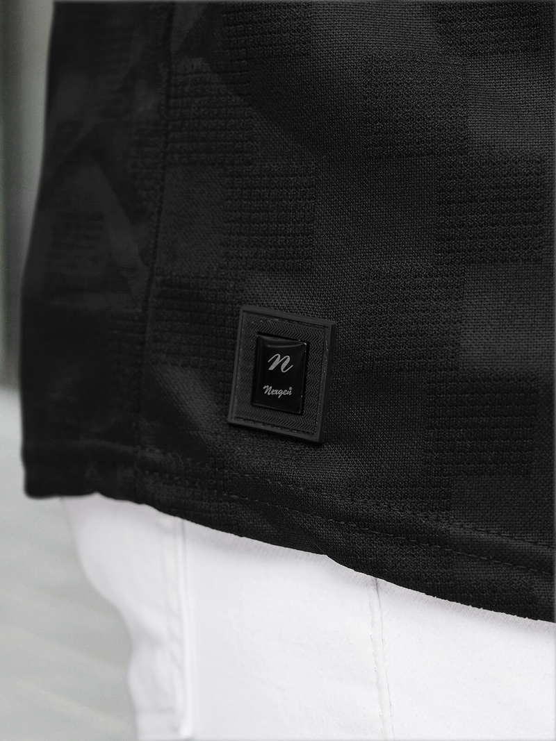 Men's T-shirt - Black OZONEE O/QS11621