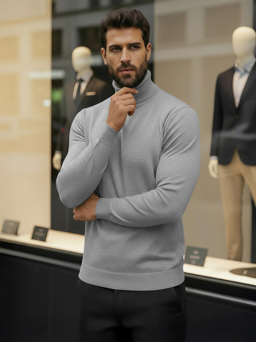 Men's Jumper - Grey OZONEE V/V24504