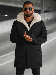 Men's Winter Jacket - Black OZONEE JS/22M316/392Z