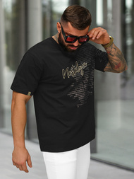 Men's T-shirt - Black OZONEE O/YN2/631