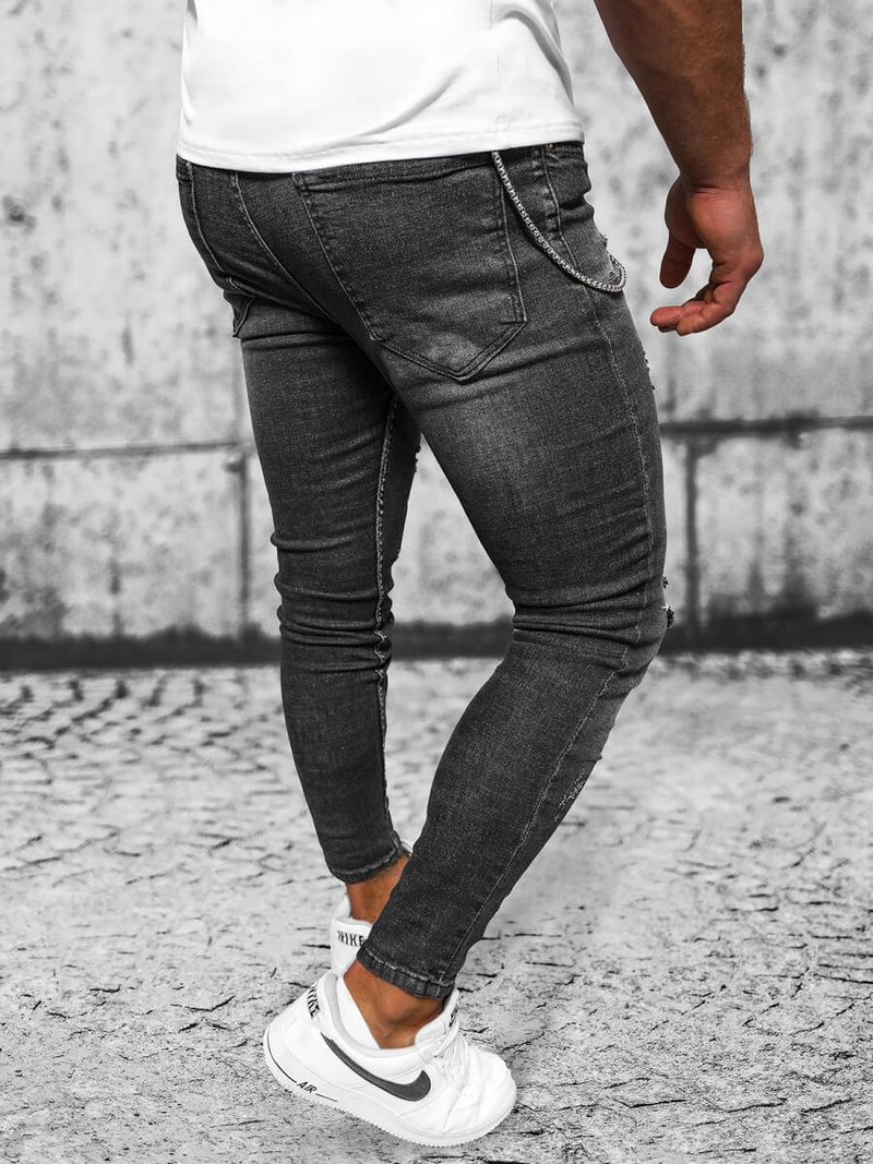 Men's Jeans - Black OZONEE O/MB463