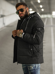 Men's Jacket - Black OZONEE JS/57M7502/392Z