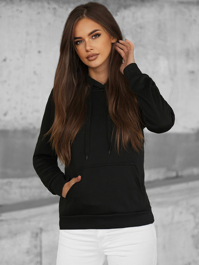 Women's Hoodie - Black OZONEE JS/W02Z