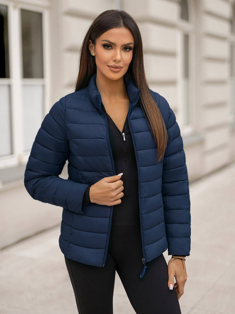 Women's Jacket - Navy Blue OZONEE JS/11Z8170