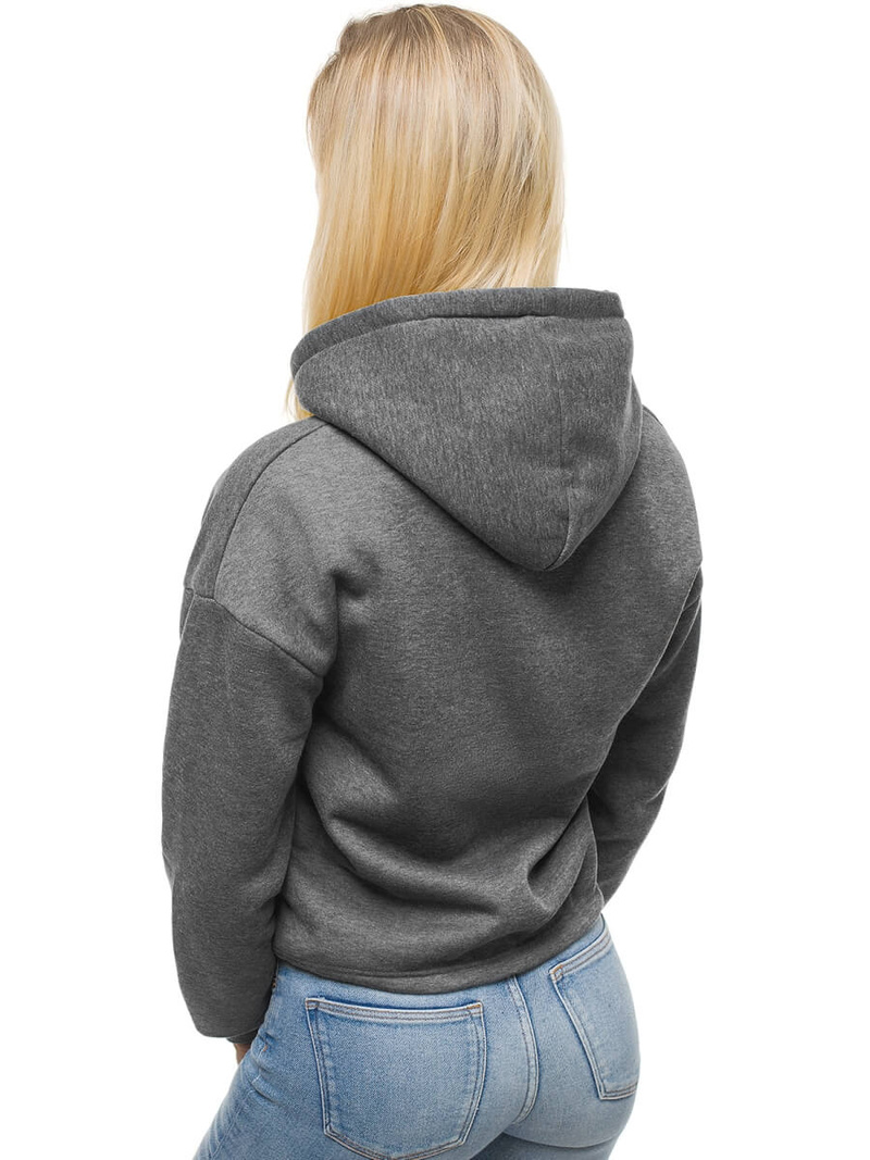 Women's Hoodie - Anthracite OZONEE JS/KSW2028