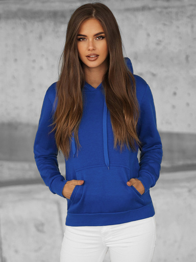 Women's Hoodie - cornflower OZONEE JS/W02/65Z