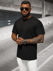 Men's T-shirt - Black OZONEE NB/MT3098