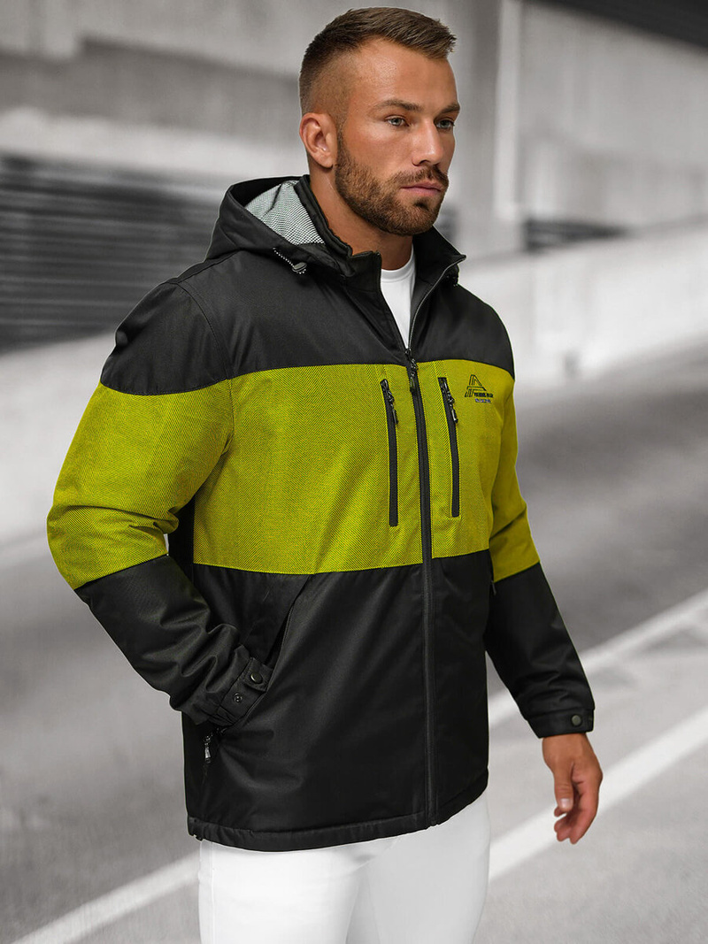 Men's Jacket - Black OZONEE JS/22M310/392Z