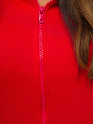 Women's Hoodie - Red OZONEE JS/W03Z