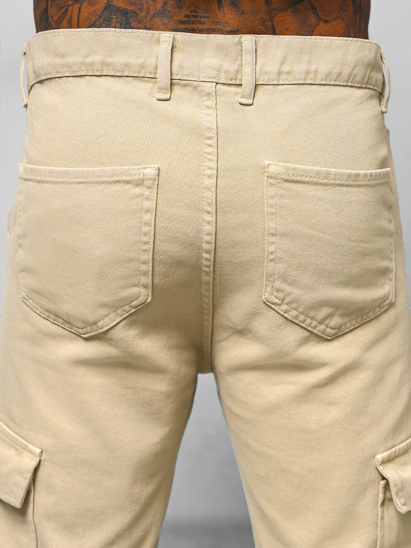 Men's Trousers - Beige OZONEE DO/4001
