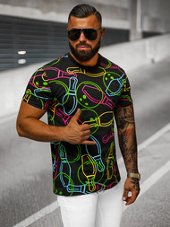 Men's T-shirt - Black OZONEE O/T1272/3