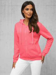 Women's Hoodie - Pink OZONEE JS/W03Z
