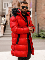 Men's Winter Jacket - Red OZONEE O/M800Z