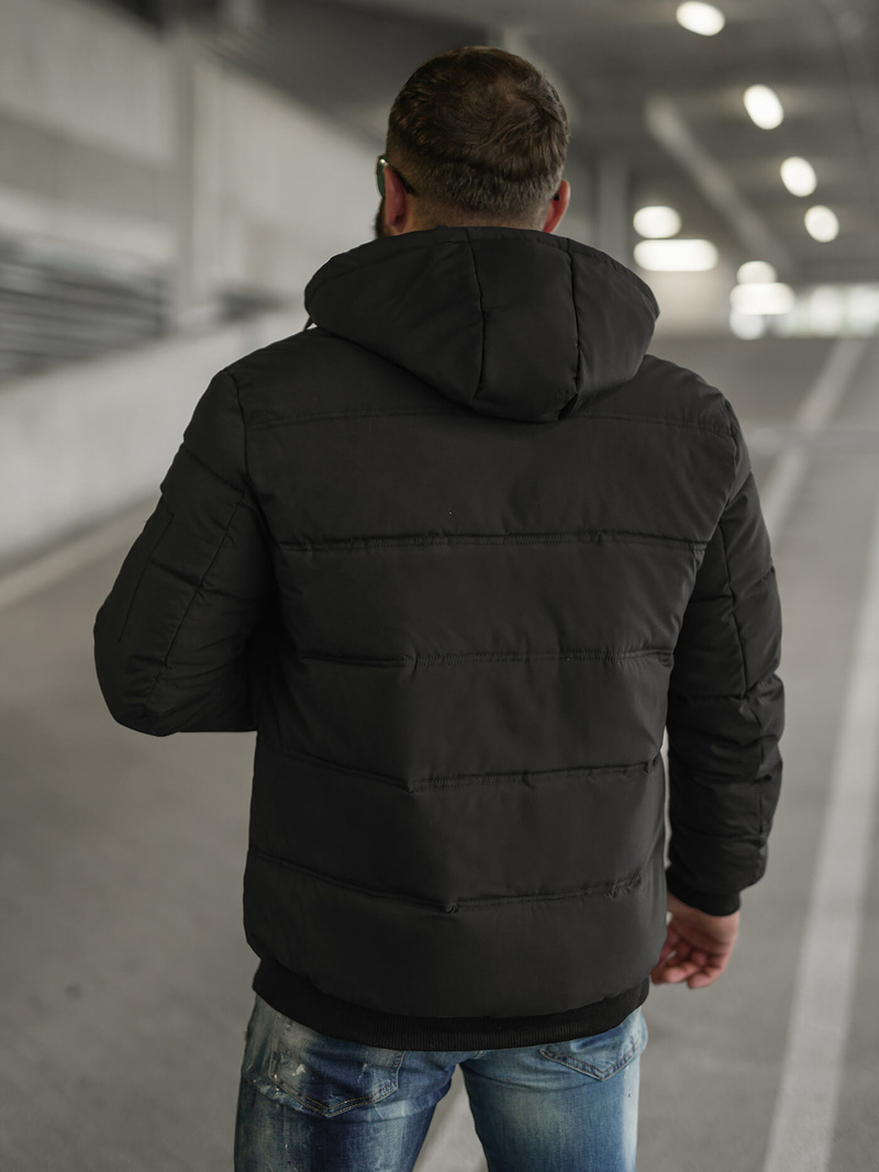 Men's Jacket - Black OZONEE JS/31M5003Z