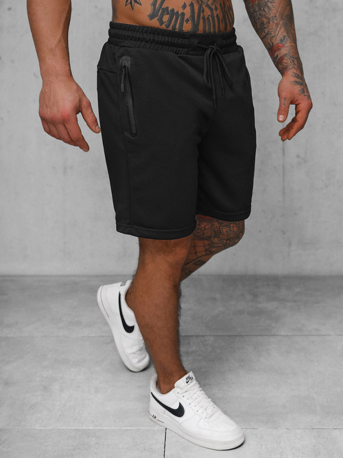 Men's shorts - black OZONEE JS/17K532/3