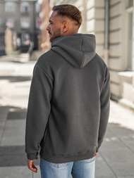 Men's Hoodie - Dark Grey OZONEE JS/65B3909/5