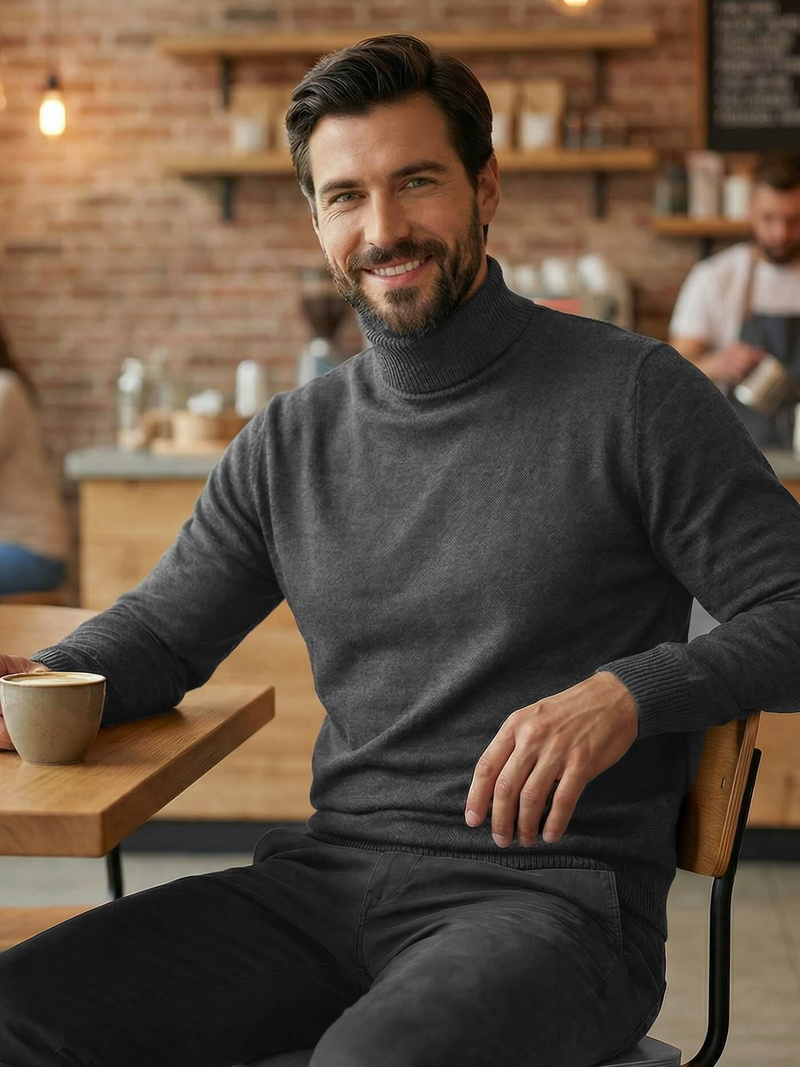 Men's Jumper - Anthracite OZONEE JS/59B3603/5