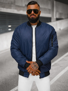 Men's Jacket - Navy Blue OZONEE JS/AK95Z