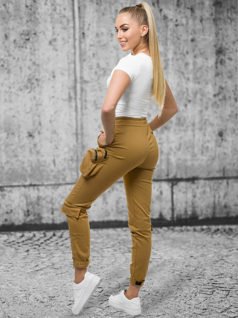 Women's Joggers - Camel OZONEE O/802