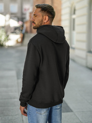 Men's Hoodie - Black OZONEE JS/8B1776/3