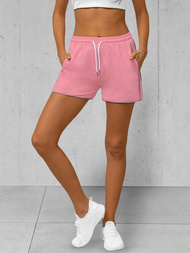 Women's Sweat Shorts - Powder Pink OZONEE JS/8K952/38