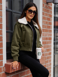 Women's Jacket - Khaki OZONEE O/81326