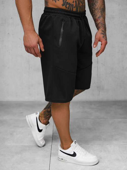 Men's shorts - black OZONEE JS/15K1822/3