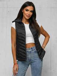 Women's Gilet - Black OZONEE JS/16M9255/392