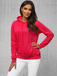 Women's Hoodie - raspberry OZONEE JS/W02/59Z