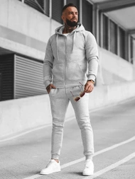 Men's Tracksuit - Grey OZONEE JS/68C10386/2Z