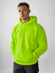 Men's Hoodie - Green neon OZONEE JS/2009Z 