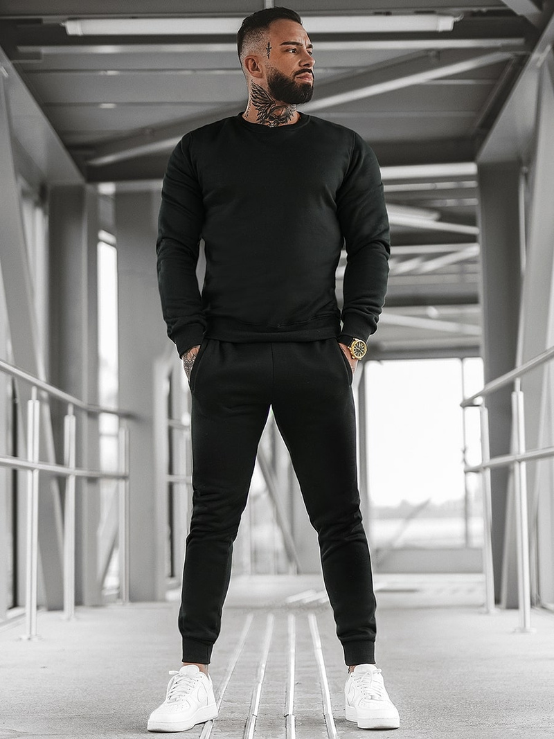 Men's Tracksuit - Black OZONEE JS/XW2001