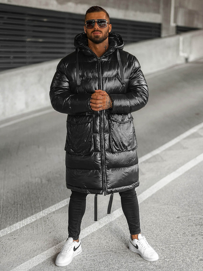 Men's Winter Jacket - Black OZONEE O/M3205Z