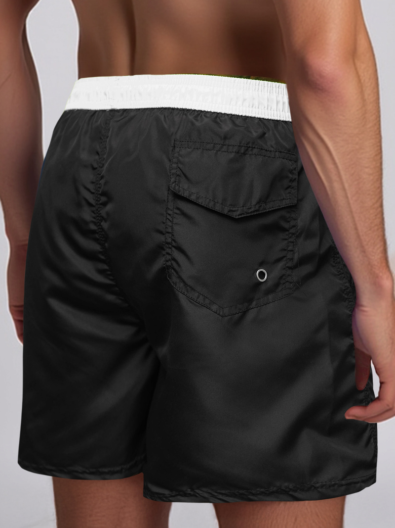Men's Shorts - Black/White OZONEE JS/17K561/2Z