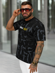 Men's T-shirt - Black OZONEE O/YN2/621