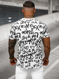 Men's T-shirt - White OZONEE O/T1268/1