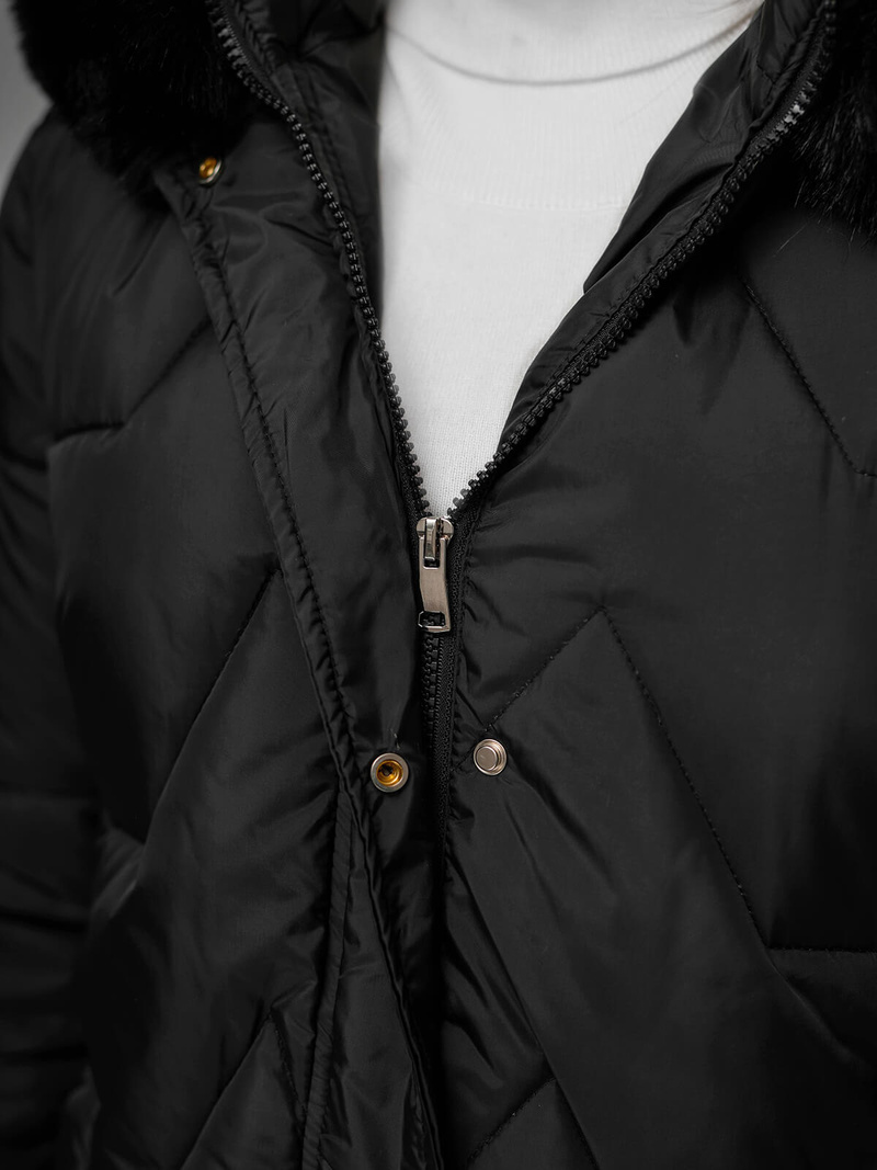 Women's Jacket - Black OZONEE JS/16M9202/392Z