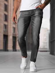 Men's Jeans - Dark Grey OZONEE NB/MP0199GSZ