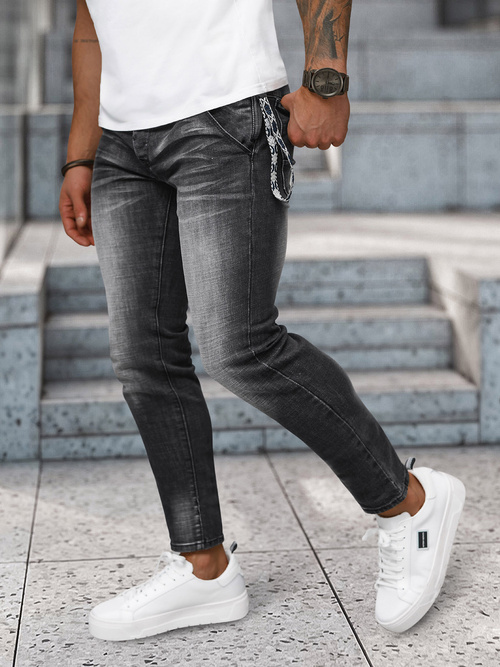 Men's Jeans - Black OZONEE NB/MP0091N