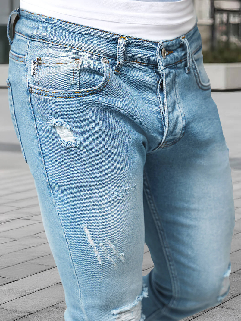 Men's Jeans - Light Blue OZONEE DO/2860