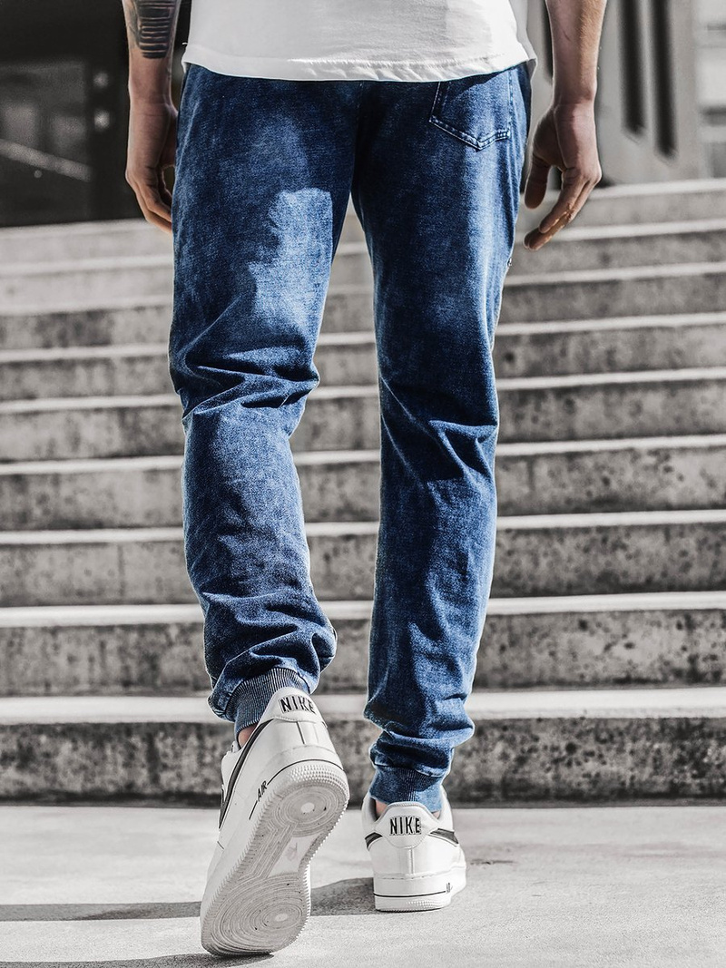 Men's Jogger Jeans Blue OZONEE JS/KK1097